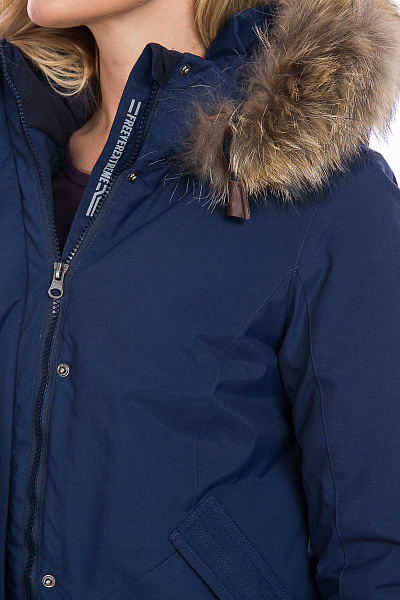 Женская зимняя Парка Freever Темно-синий, 70691