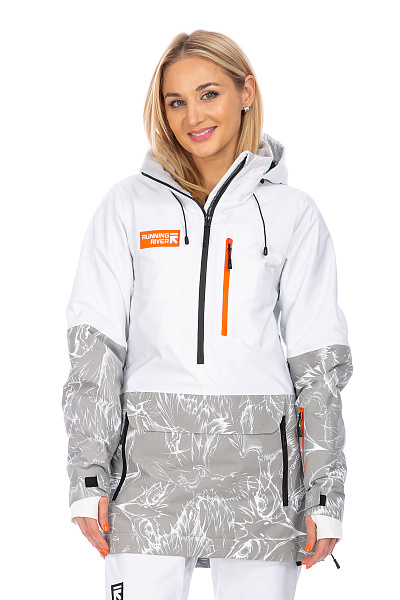 Женская горнолыжная Куртка Running River Белый, 8278129