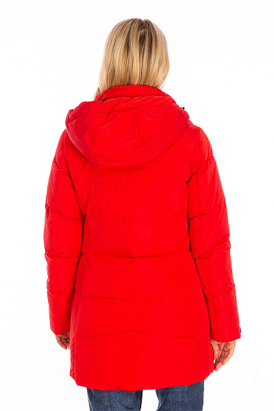 Женская зимняя Куртка Lafor Красный, 767010