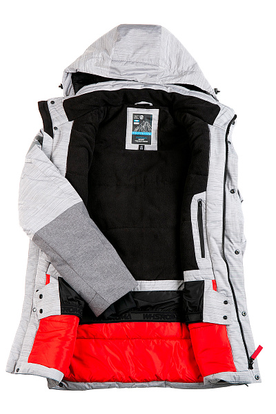 Детская горнолыжная Куртка WHS Серый, 8783301