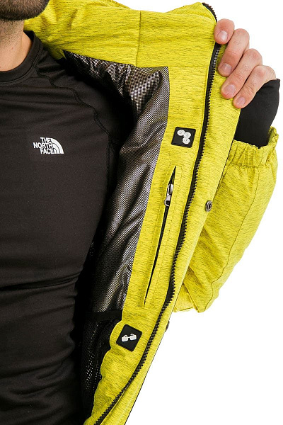 Мужской горнолыжный Комбинезон Snow Headquarter Желтый, 83811