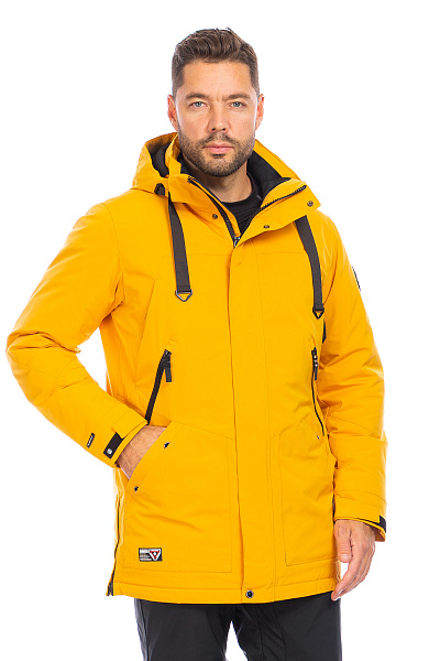 Мужская зимняя Парка WHS Желтый, 8783356