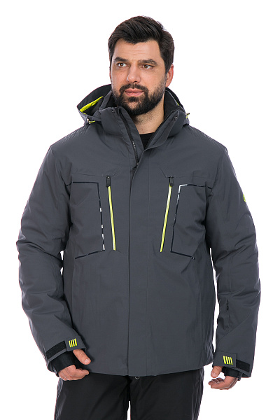 Мужская горнолыжная Куртка WHS Темно-серый, 8783236