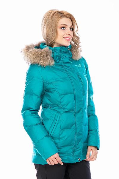 Женский зимний Пуховик Running River Бирюзовый, 8278114