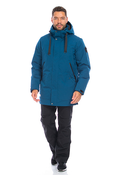 Мужская зимняя Парка WHS Серо-синий, 8783356