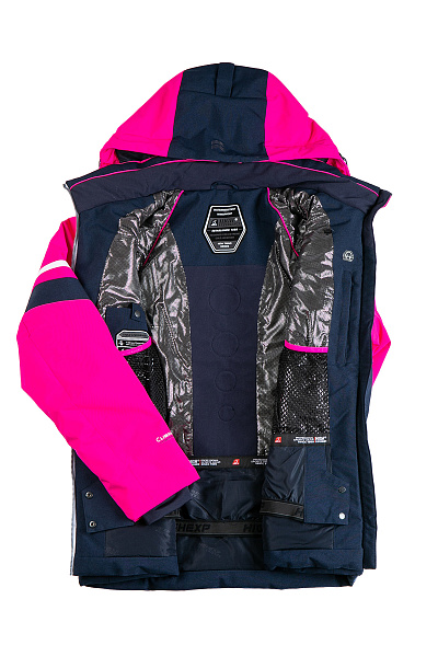 Женский горнолыжный Костюм High Experience Малиновый, 6980406K1