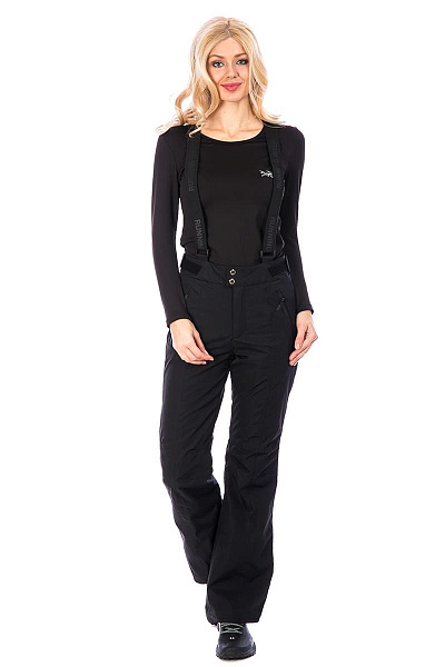 Женские горнолыжные Штаны Running River Черный, 827823