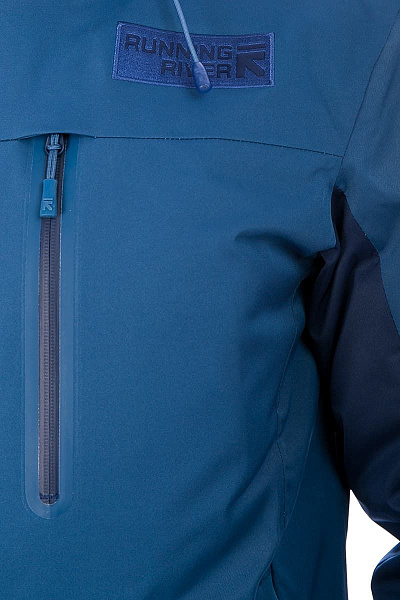 Мужская горнолыжная Куртка Running River Синий, 827831