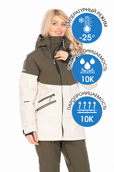 Куртка WHS Бежевый, 8783408
