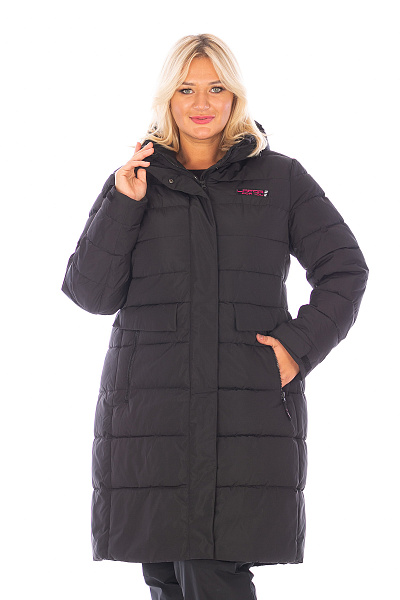 Женский зимний Пуховик Lafor Черный, 76703