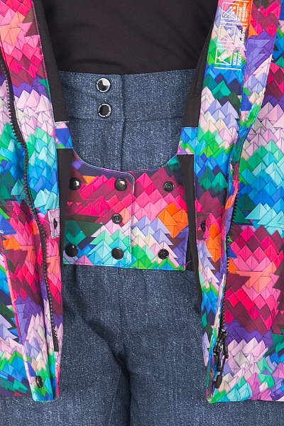 Женская горнолыжная Куртка Lafor Мультицвет, 767043