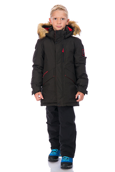 Детская зимняя Парка WHS Хаки, 8783193