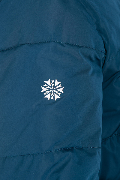 Пуховик Lafor Серо-синий, 767060