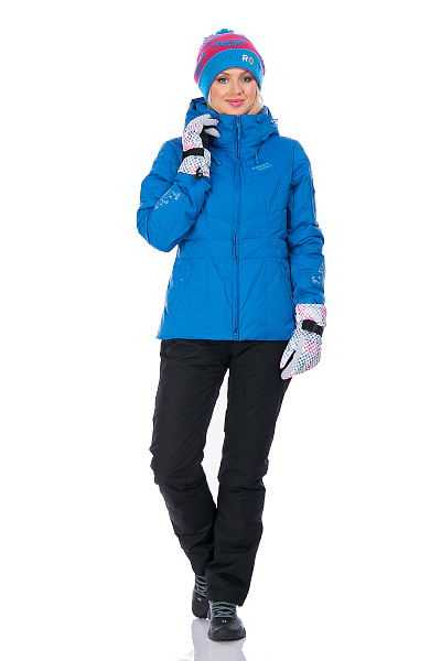 Женский горнолыжный Пуховик Running River Синий, 827866