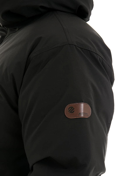 Мужской зимний Пуховик WHS Черный, 878391