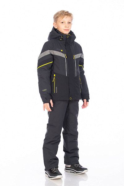 Детский горнолыжный Костюм High Experience Темно-серый, 6980416K1