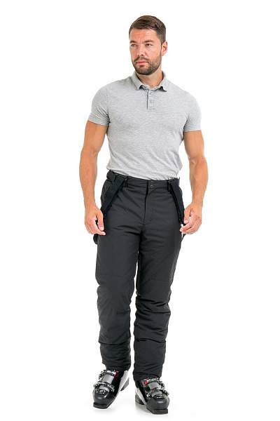 Мужские горнолыжные Штаны High Experience Черный, 6980111