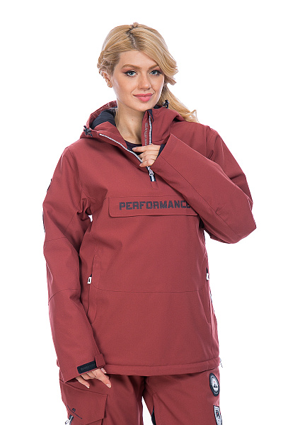 Женский горнолыжный Костюм High Experience Бордовый, 6980322K1