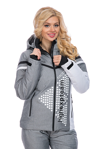 Женский горнолыжный Костюм High Experience Серый, 6980317K2