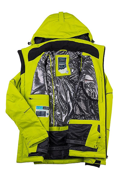 Мужская горнолыжная Куртка High Experience Салатовый, 6980191
