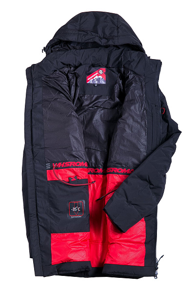 Мужской зимний Пуховик WHS Черный, 8783130