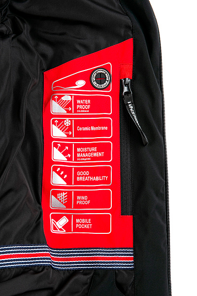 Мужская горнолыжная Куртка WHS Синий, 8783326