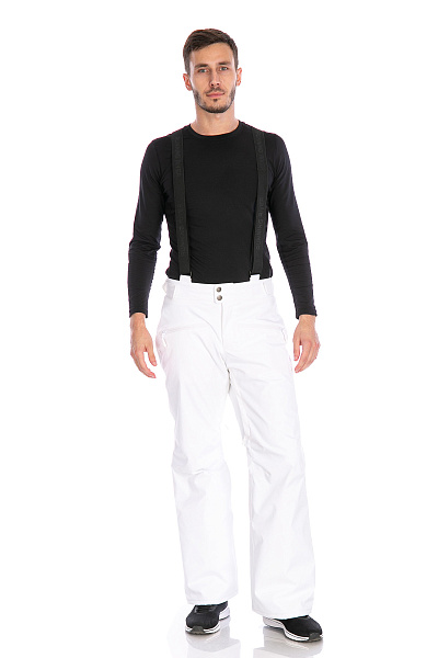 Мужские горнолыжные Штаны Running River Белый, 8278122