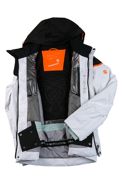 Мужская горнолыжная Куртка WHS Белый, 8783206