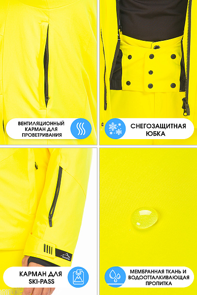 Куртка WHS Желтый, 8783461