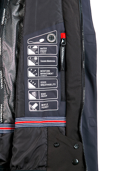 Мужская горнолыжная Куртка WHS Темно-синий, 8783329