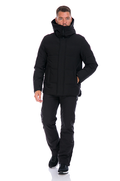 Мужской зимний Пуховик WHS Черный, 8783200