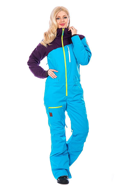Женский горнолыжный Комбинезон Running River Голубой, 827830