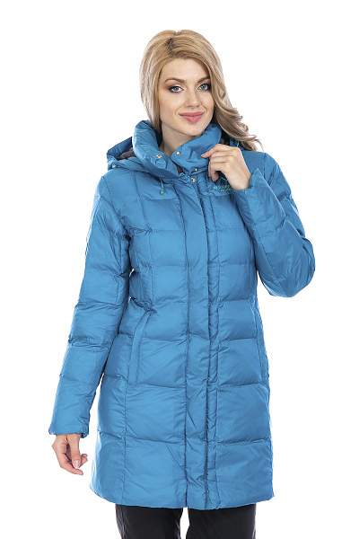 Женский зимний Пуховик Running River Синий, 8278115