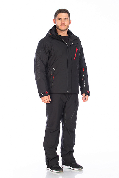 Мужской горнолыжный Костюм WHS Черный, 8783398K1
