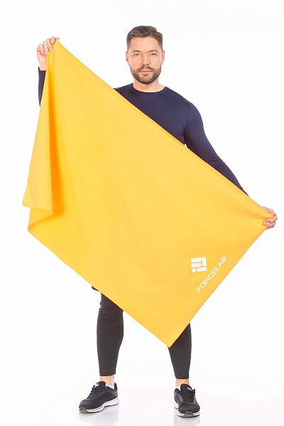 Полотенце Forcelab Оранжевый 80х130, 7066135