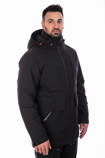Мужская горнолыжная Куртка WHS Черный, 8783149
