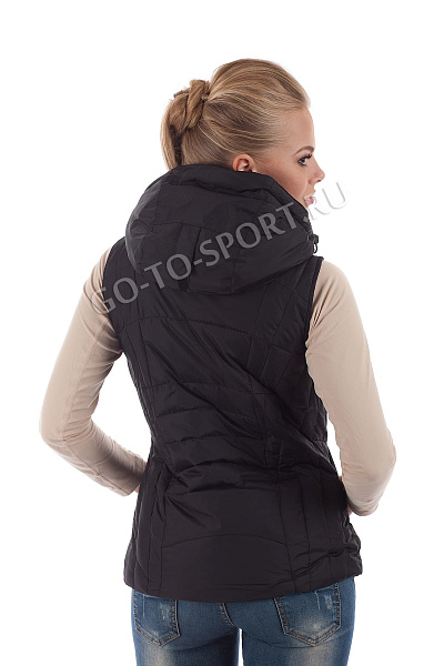 Женский горнолыжный Жилет High Experience Черный, 69803
