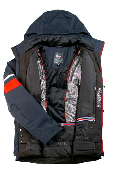 Мужская горнолыжная Куртка Lafor Темно-синий, 767064