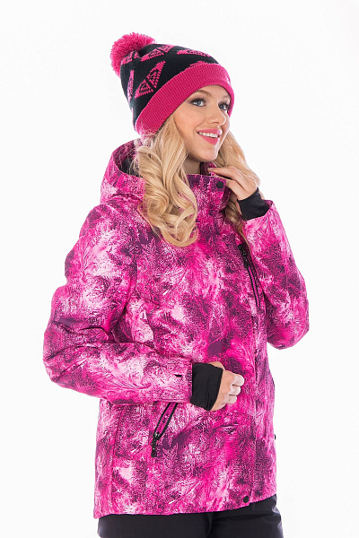 Женская горнолыжная Куртка WHS Малиновый, 8783152