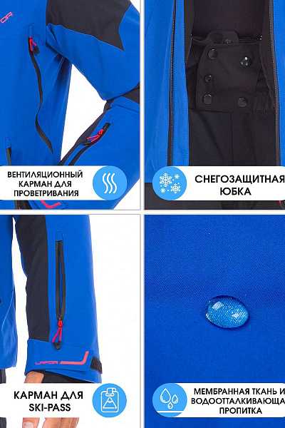 Мужской горнолыжный Костюм Lafor Синий, 767053K1