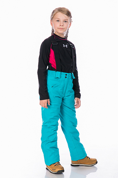 Детские горнолыжные Штаны WHS Бирюзовый, 8783208