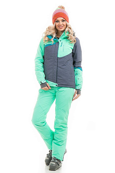 Женский горнолыжный Костюм High Experience Мятный, 6980194K1