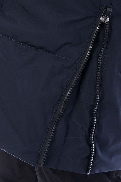 Женский зимний Пуховик WHS Темно-синий, 8783155