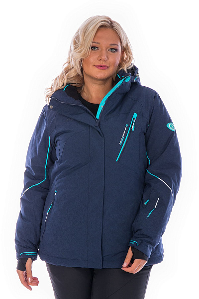 Женская горнолыжная Куртка High Experience Синий, 6980271