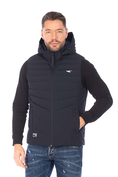 Жилет Tisentele Темно-синий, 847646