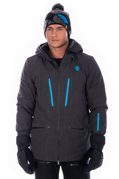 Мужская горнолыжная Куртка WHS Серый, 8783154