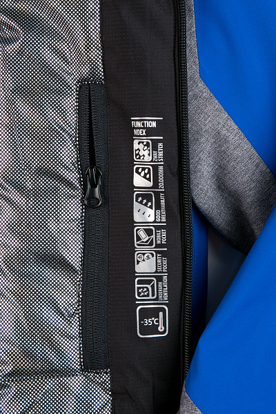 Мужская горнолыжная Куртка WHS Синий, 8783216