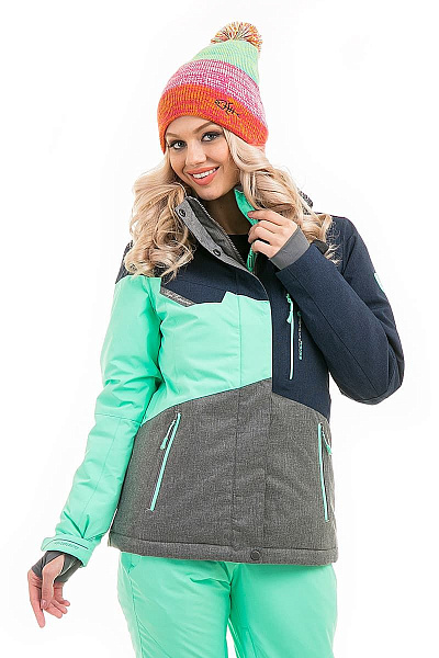 Женская горнолыжная Куртка High Experience Мятный, 6980198