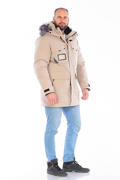 Парка WHS Бежевый, 8783419