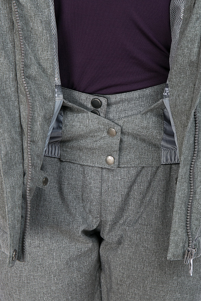 Женский горнолыжный Костюм High Experience Серый, 6980372K1